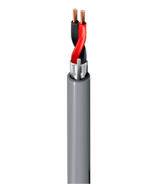 BELDEN 5300FE008U1000- CABLE PARA SEGURIDAD Y ALARMA/ 2 HILOS/18 AWG/ BLINDADO/ GRIS / 305 METROS #MCI2Q125-Cables para Alarmas-BELDEN-Bsai Seguridad & Controles