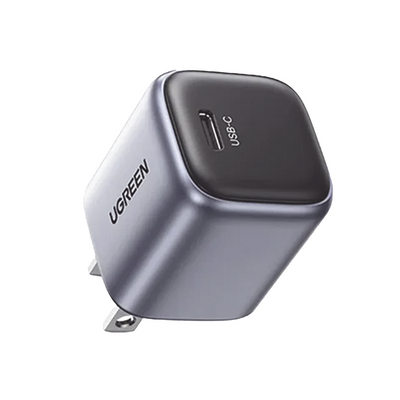 CARGADOR MINI DE 20W | 1 USB-C DE CARGA RÁPIDA | TECNOLOGÍA GAN II | CARGA INTELIGENTE | MÚLTIPLE PROTECCIÓN  | MAYOR EFICIENCIA ENERGÉTICA | TAMAÑO COMPACTO.