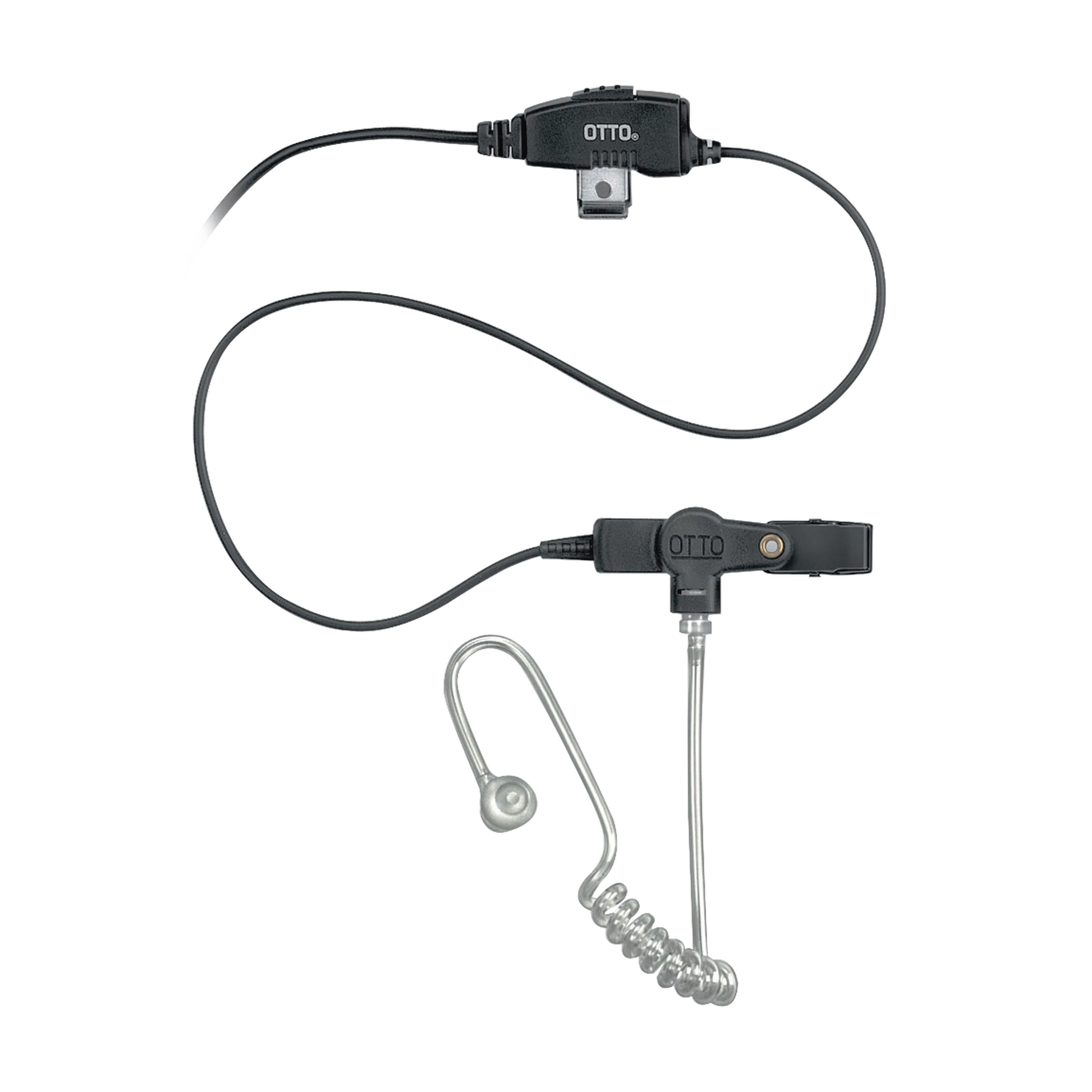 MIC-AUDIF D/1 CABLE C/TUBO ACUST P/TC700/610/618/620/626/518/580-Accesorios para KENWOOD-OTTO-Bsai Seguridad & Controles