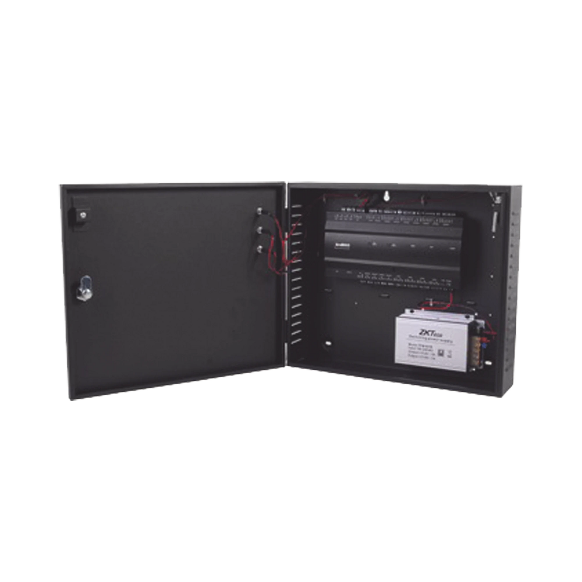 CONTROLADOR DE ACCESO / 2 PUERTAS / BIOMETRÍA INTEGRADA / HASTA 3,000 HUELLAS / 30,000 TARJETAS / INCLUYE GABINETE Y FUENTE DE ALIMENTACIÓN 12VCD/5A-Paneles de Control de Acceso-ZKTECO-Bsai Seguridad & Controles