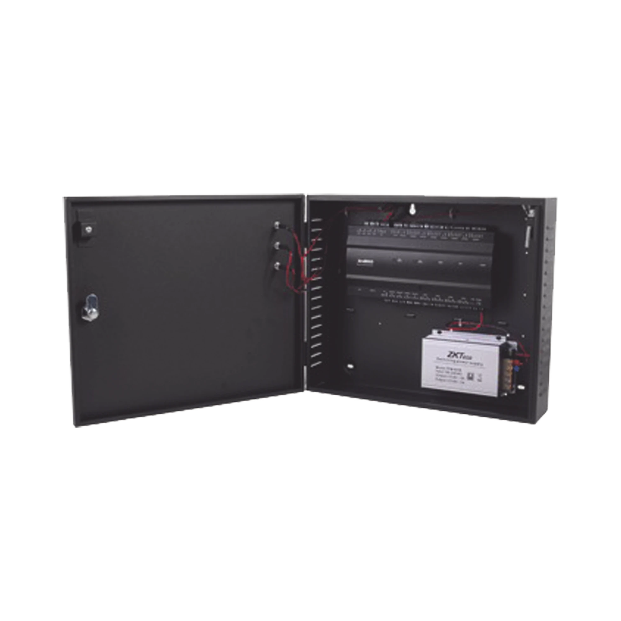 CONTROLADOR DE ACCESO / 2 PUERTAS / BIOMETRÍA INTEGRADA / HASTA 3,000 HUELLAS / 30,000 TARJETAS / INCLUYE GABINETE Y FUENTE DE ALIMENTACIÓN 12VCD/5A-Paneles de Control de Acceso-ZKTECO-Bsai Seguridad & Controles