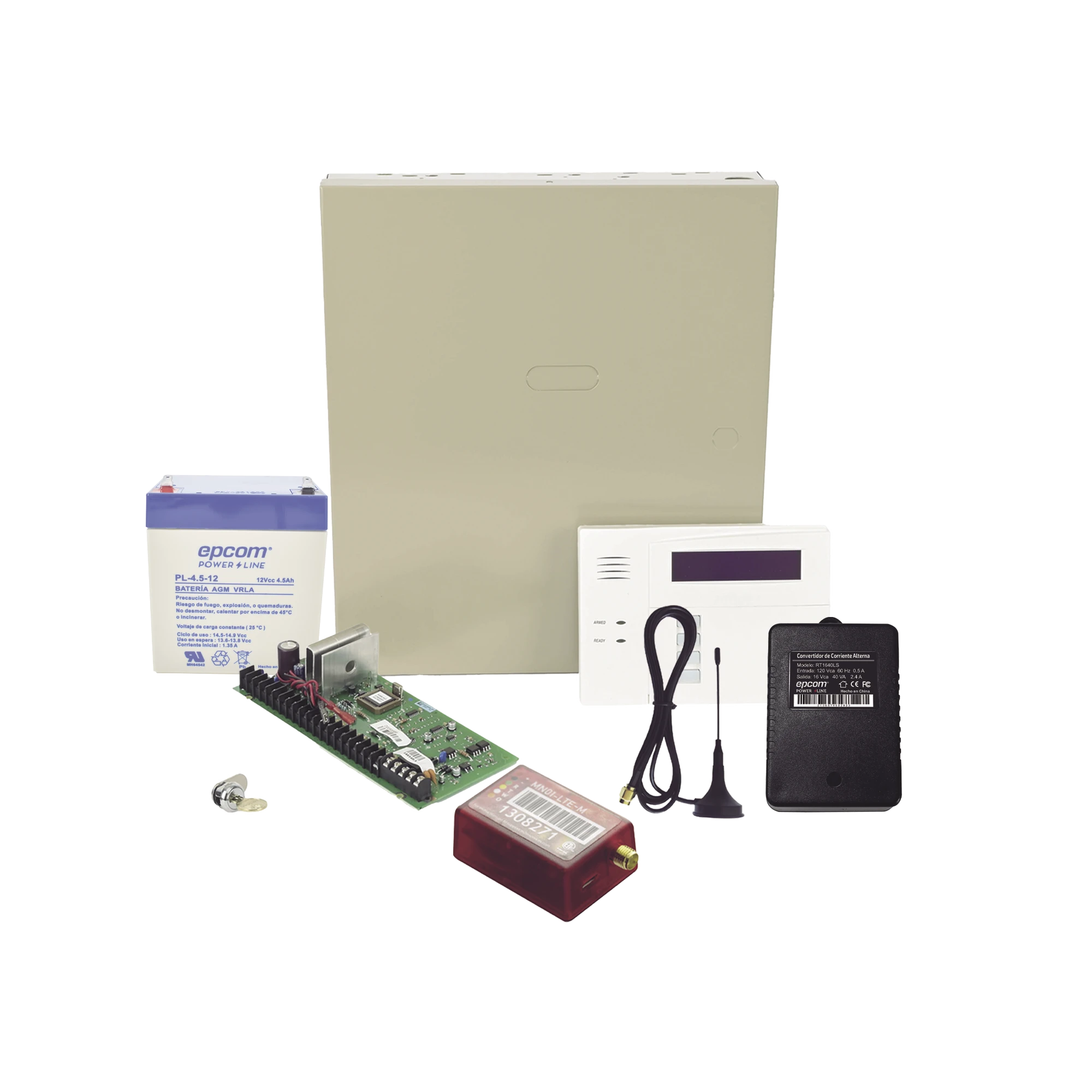 (2 AÑOS 4GLTEM/5G ILIMITADO INCLUIDO) KIT VISTA48LA CON COMUNICADOR 4GLTEM/5G MN01, TECLADO, GABINETE, BATERIA Y TRANSFORMADOR-Paneles de Alarma-HONEYWELL HOME RESIDEO-Bsai Seguridad & Controles