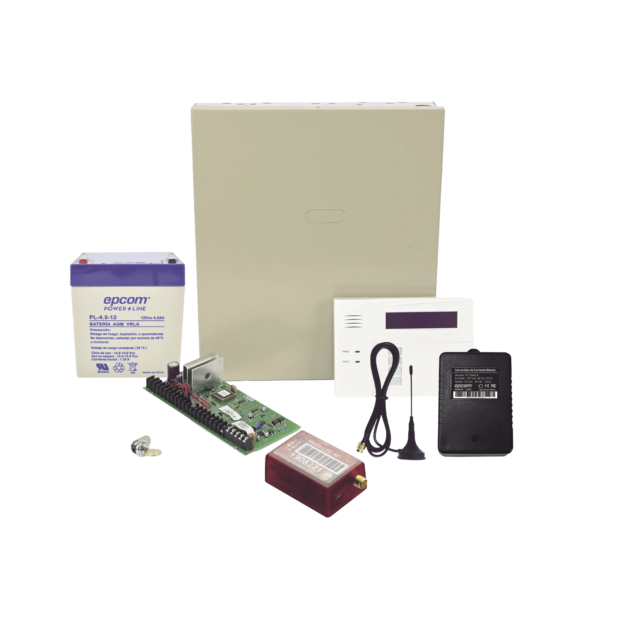 (2 AÑOS 4GLTEM/5G ILIMITADO INCLUIDO) KIT VISTA48LA CON COMUNICADOR 4GLTEM/5G MN01, TECLADO, GABINETE, BATERIA Y TRANSFORMADOR-Paneles de Alarma-HONEYWELL HOME RESIDEO-Bsai Seguridad & Controles