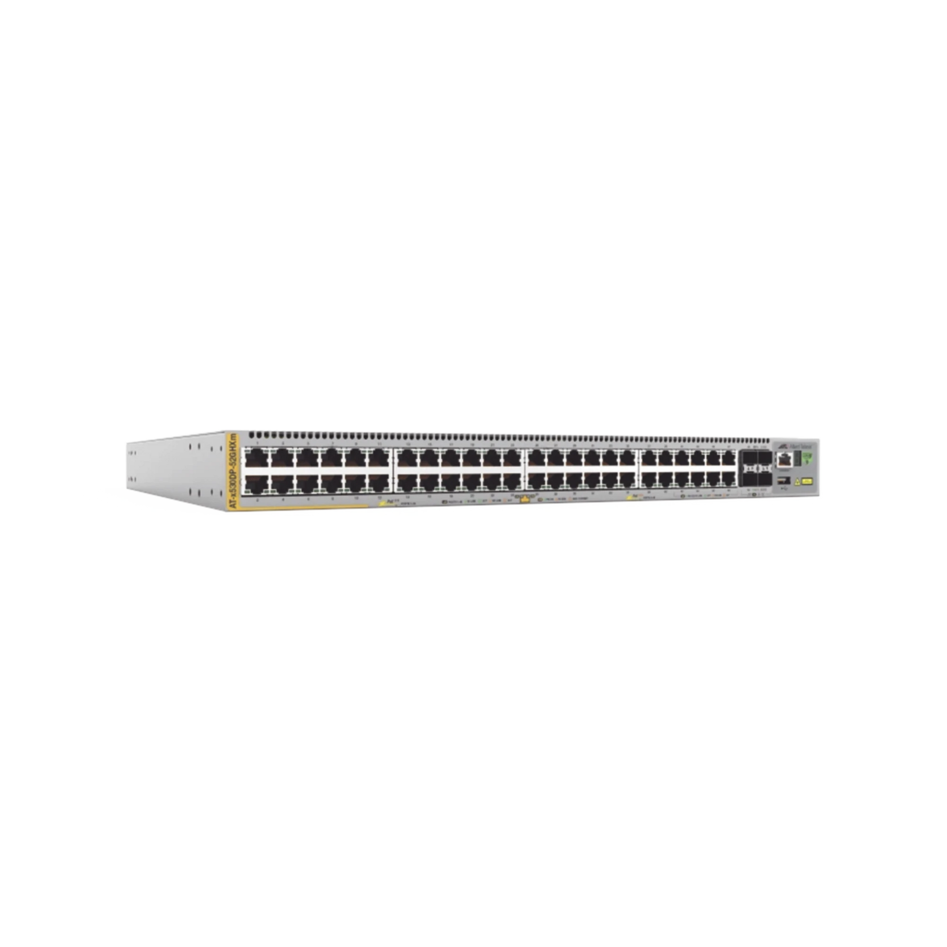 SWITCH STACK CAPA3 40 PUERTOS GIGABIT, 8 PUERTOS MILTIGIGABIT 100/1G/2.5G/5G POE++, FUENTE REDUNDANTE-Switches-ALLIED TELESIS-Bsai Seguridad & Controles