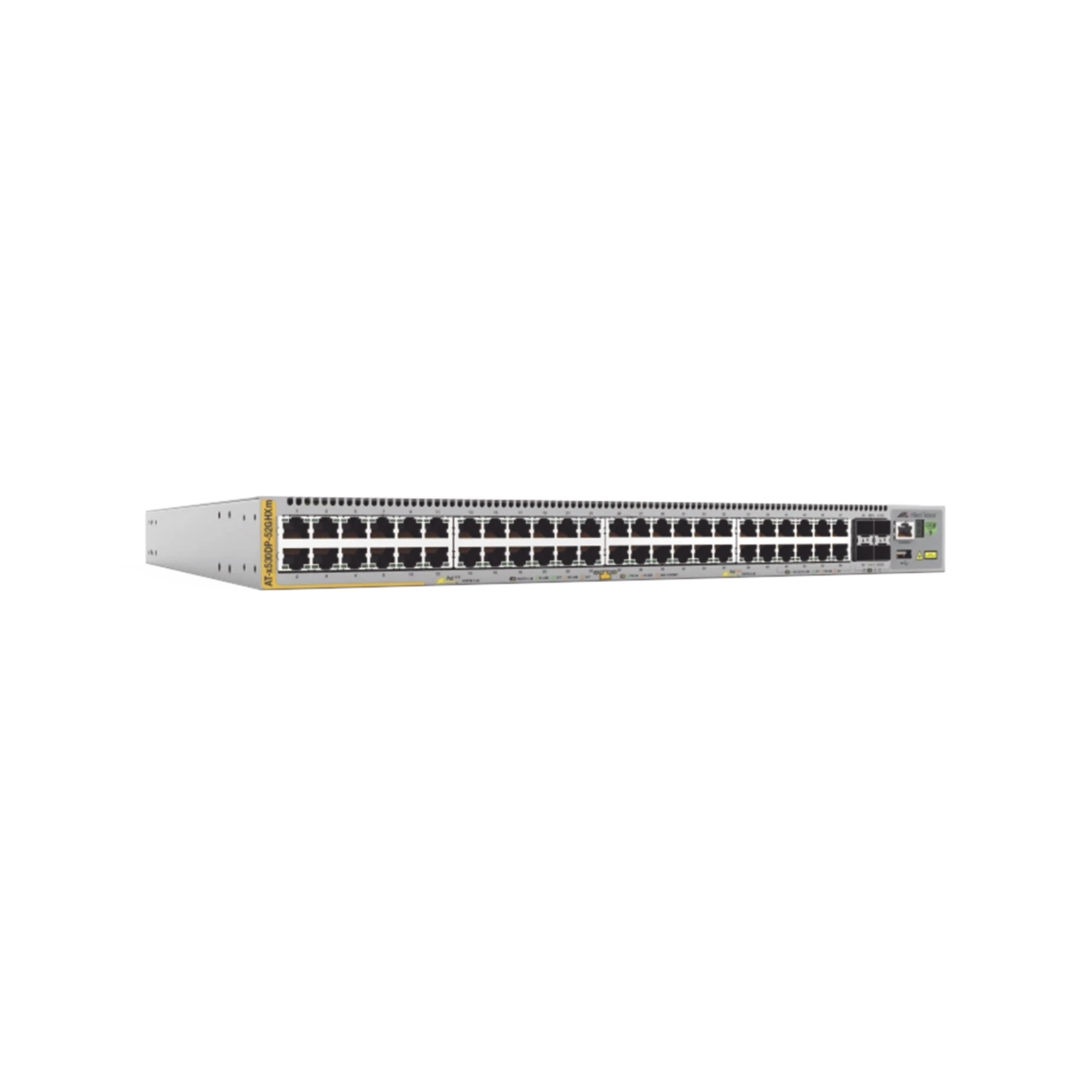 SWITCH STACK CAPA3 40 PUERTOS GIGABIT, 8 PUERTOS MILTIGIGABIT 100/1G/2.5G/5G POE++, FUENTE REDUNDANTE-Switches-ALLIED TELESIS-Bsai Seguridad & Controles