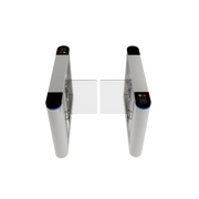 TORNIQUETE ÓPTICO BIDIRECCIONAL / EL MÁS ESTÉTICO / HOJAS DE CRISTAL / 5,000,000 DE CICLOS-Torniquetes y Puertas de Cortesía-ACCESSPRO-Bsai Seguridad & Controles