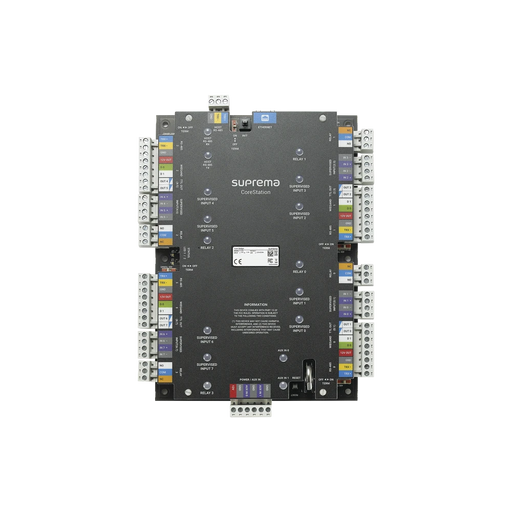 CORESTATION PANEL DE CONTROL DE ACCESO / 200,000 HUELLAS / 500,000 TARJETAS / 4 PUERTAS / INTEGRACIÓN DIRECTA DE BIOMETRÍA / 5,000,000 DE EVENTOS-Controles de Acceso-SUPREMA-CS-40-Bsai Seguridad & Controles