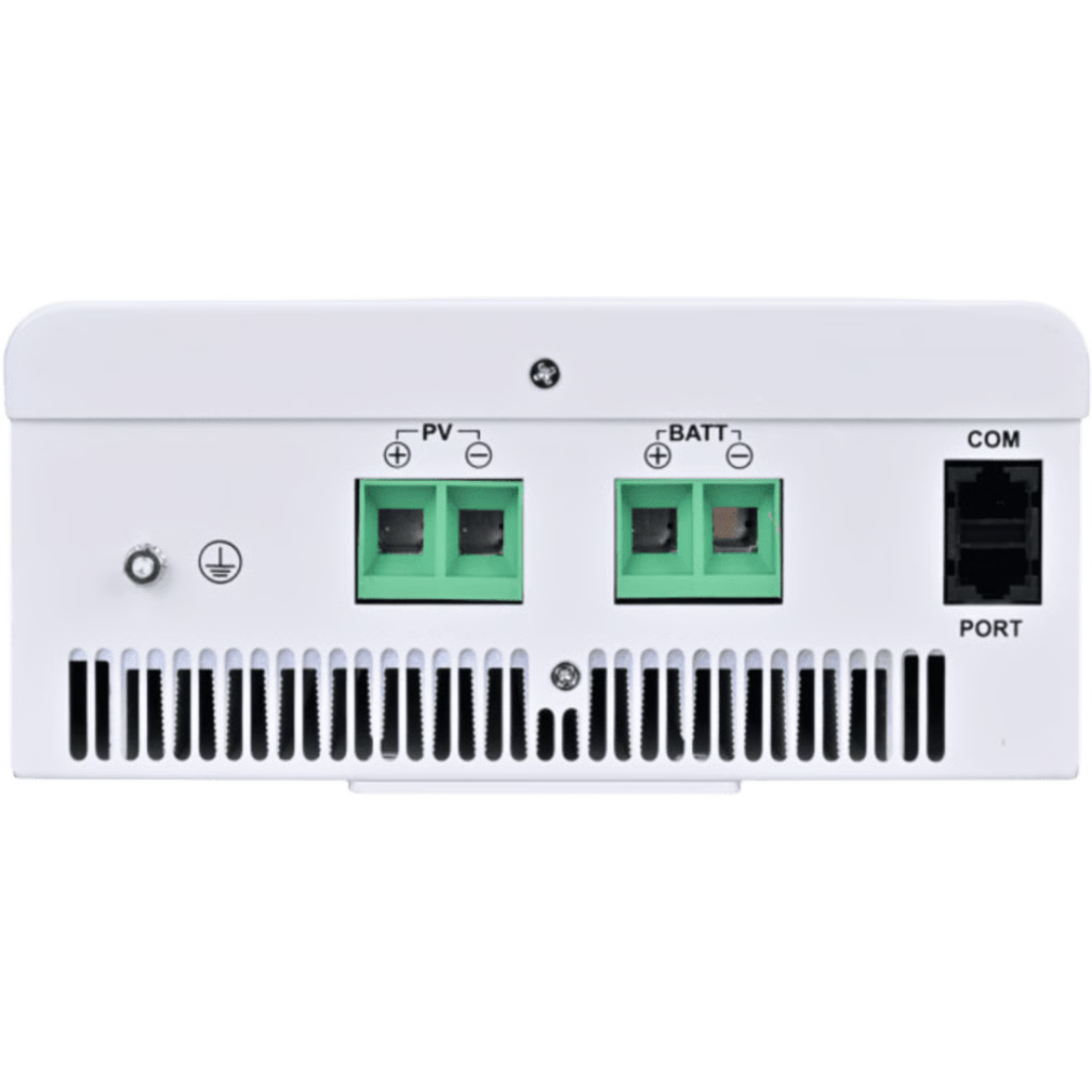 CONTROLADOR SOLAR MPPT 60A 12/24/48V, MÁXIMO VOLTAJE DE CIRCUITO ABIERTO VOC 225VCC, CONFIGURABLE PARA BATERÍAS DE LITIO, CONEXIÓN EN PARALELO