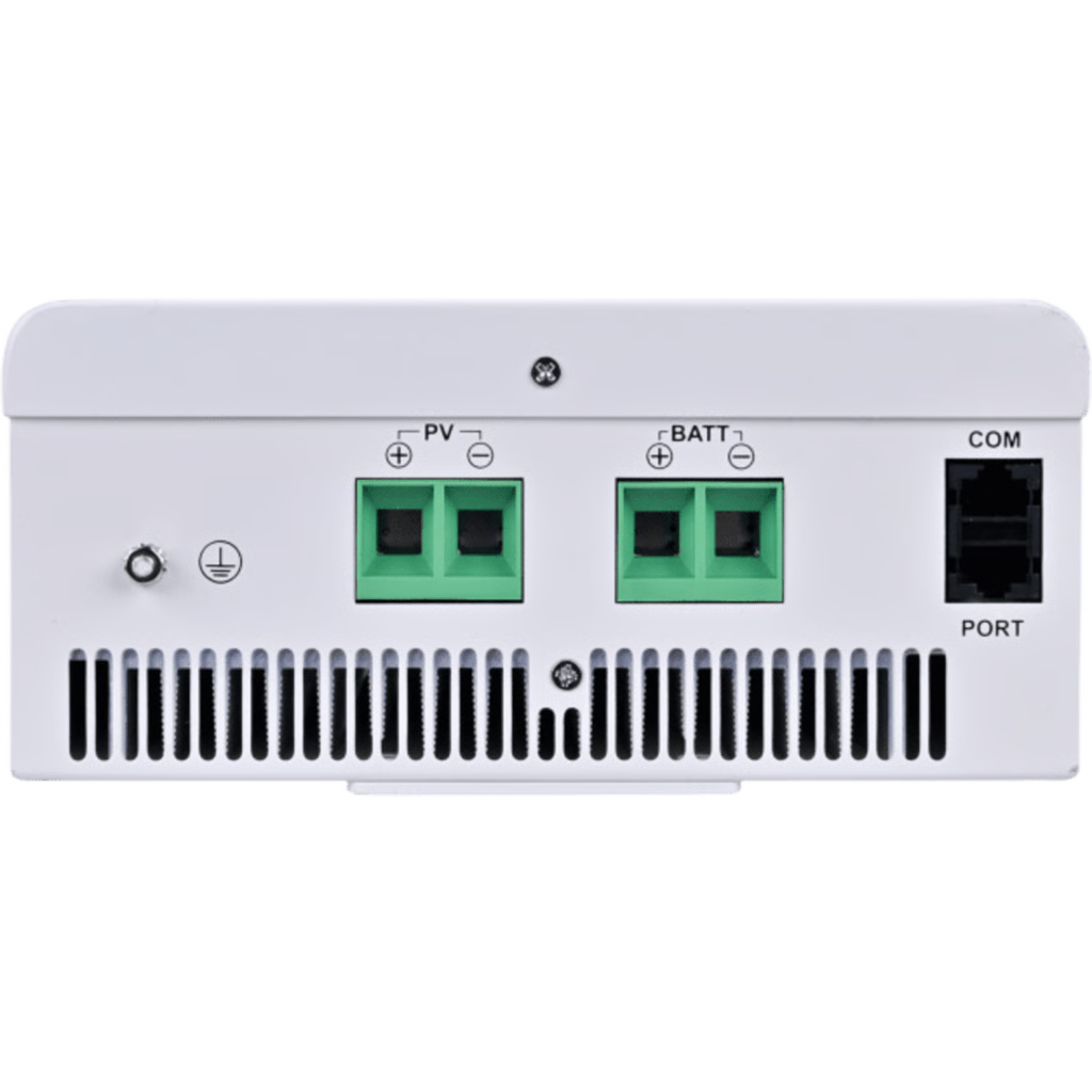 CONTROLADOR SOLAR MPPT 60A 12/24/48V, MÁXIMO VOLTAJE DE CIRCUITO ABIERTO VOC 225VCC, CONFIGURABLE PARA BATERÍAS DE LITIO, CONEXIÓN EN PARALELO