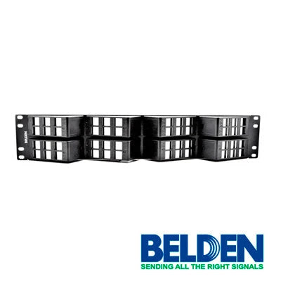 PATCH PANEL ANGLEFLEX BELDEN AX103249 10GX/5E/6 48ESPACIOS 2-Patch Panels-BELDEN-Bsai Seguridad & Controles