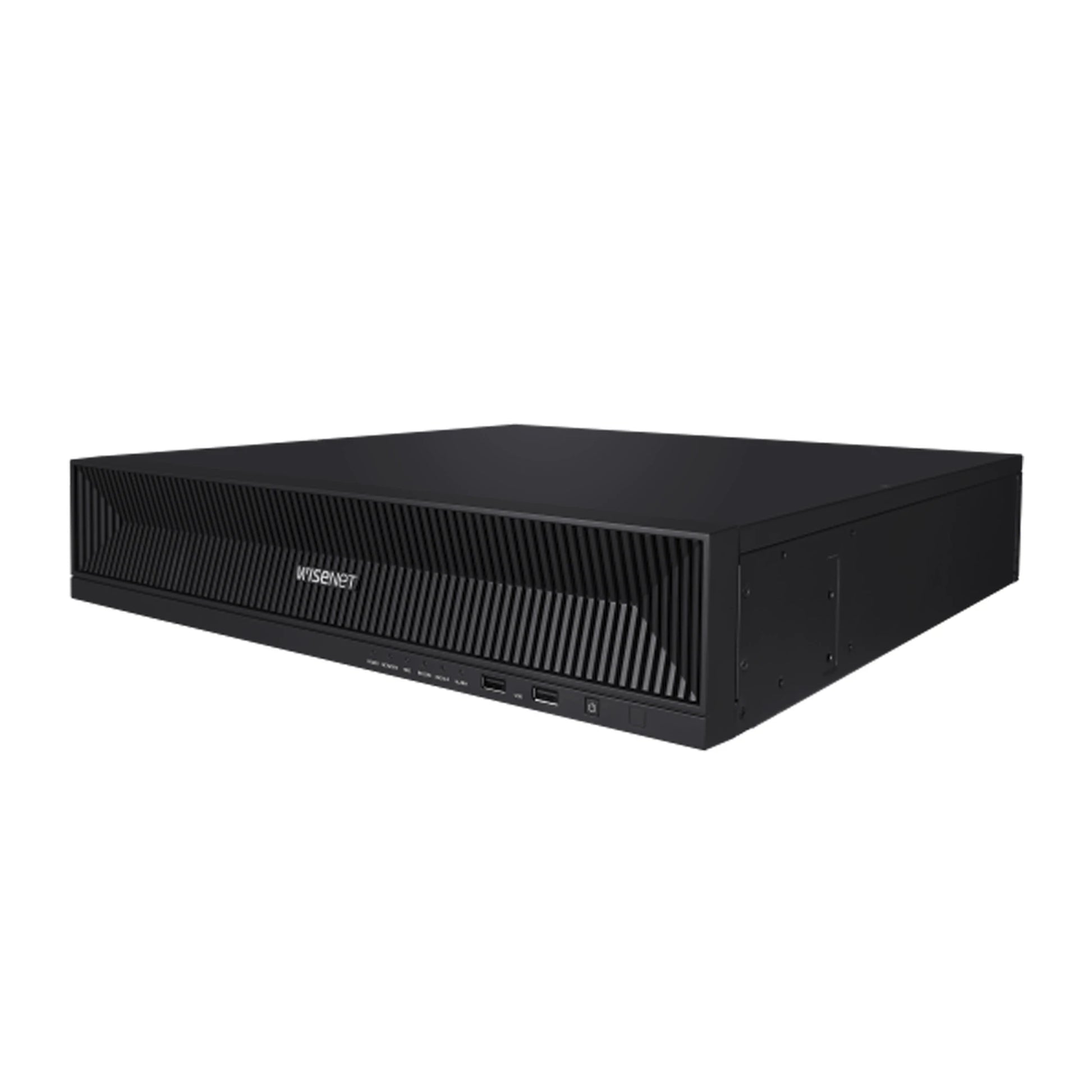 NVR DE 64 CANALES / 8K / HASTA 8 DISCOS DUROS / H.265 & WISESTREAM / WISENET P2P / SOPORTE RAID 5/6-Cámaras IP-HANWHA TECHWIN WISENET-Bsai Seguridad & Controles