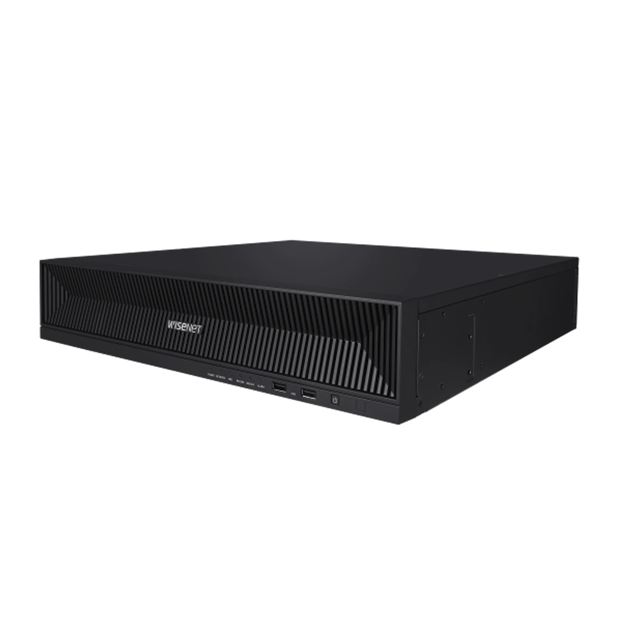 NVR DE 64 CANALES / 8K / HASTA 8 DISCOS DUROS / H.265 & WISESTREAM / WISENET P2P / SOPORTE RAID 5/6-Cámaras IP-HANWHA TECHWIN WISENET-Bsai Seguridad & Controles