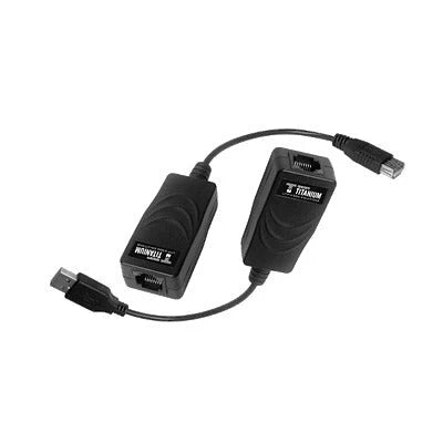 KIT EXTENSOR USB POR CABLE UTP5/5E/6 PARA DISTANCIAS DE HASTA 50 MS-Accesorios Videovigilancia-EPCOM TITANIUM-TT-USB-100-Bsai Seguridad & Controles