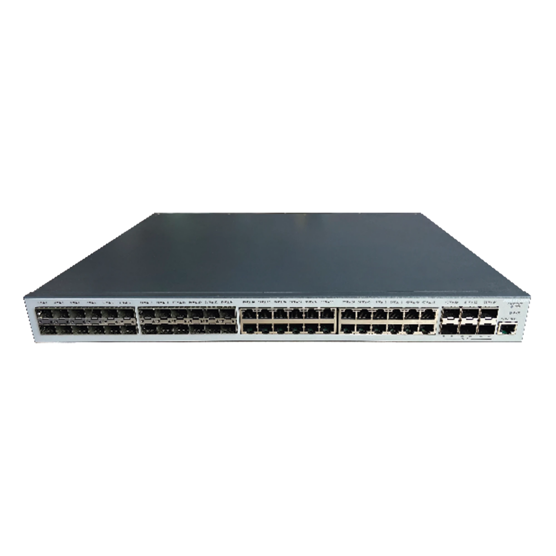 SWITCH GIGABIT / ADMINISTRABLE CAPA 3 / 24 PUERTOS 10/100/1000 MBPS + 24 PUERTOS SFP / 6 PUERTOS SFP+ 10 G DE UPLINK.-Networking-HIKVISION-Bsai Seguridad & Controles