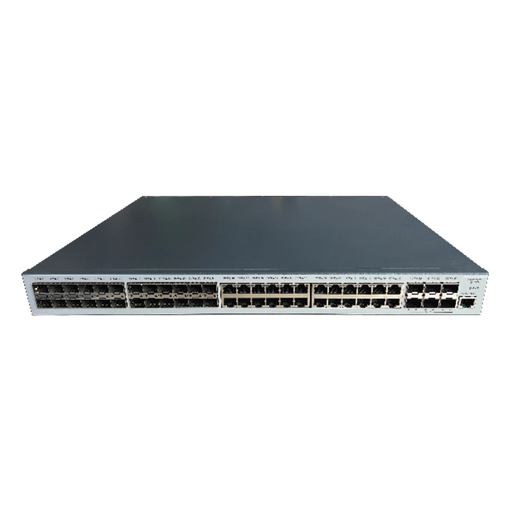 SWITCH GIGABIT / ADMINISTRABLE CAPA 3 / 24 PUERTOS 10/100/1000 MBPS + 24 PUERTOS SFP / 6 PUERTOS SFP+ 10 G DE UPLINK.-Networking-HIKVISION-DS-3E3754TF-Bsai Seguridad & Controles