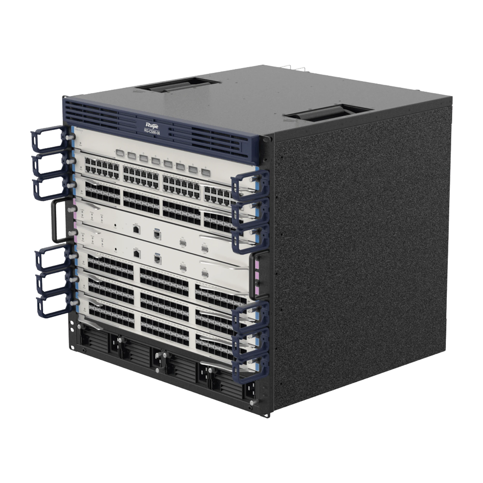 RG-CS88-08 SWITCH CORE L3 CHASSIS P/ 6 TARJETAS Y 2 SUPERVISORES-Networking-RUIJIE-Bsai Seguridad & Controles