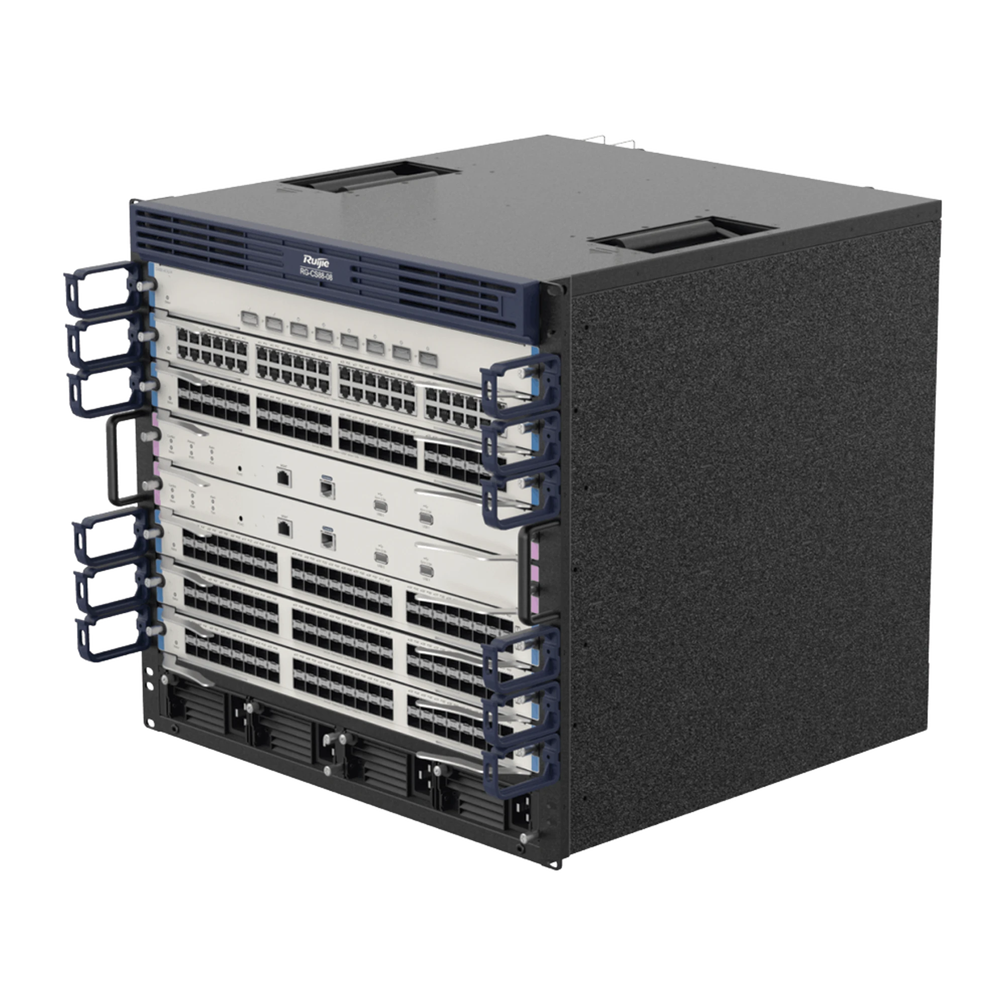 RG-CS88-08 SWITCH CORE L3 CHASSIS P/ 6 TARJETAS Y 2 SUPERVISORES-Networking-RUIJIE-Bsai Seguridad & Controles