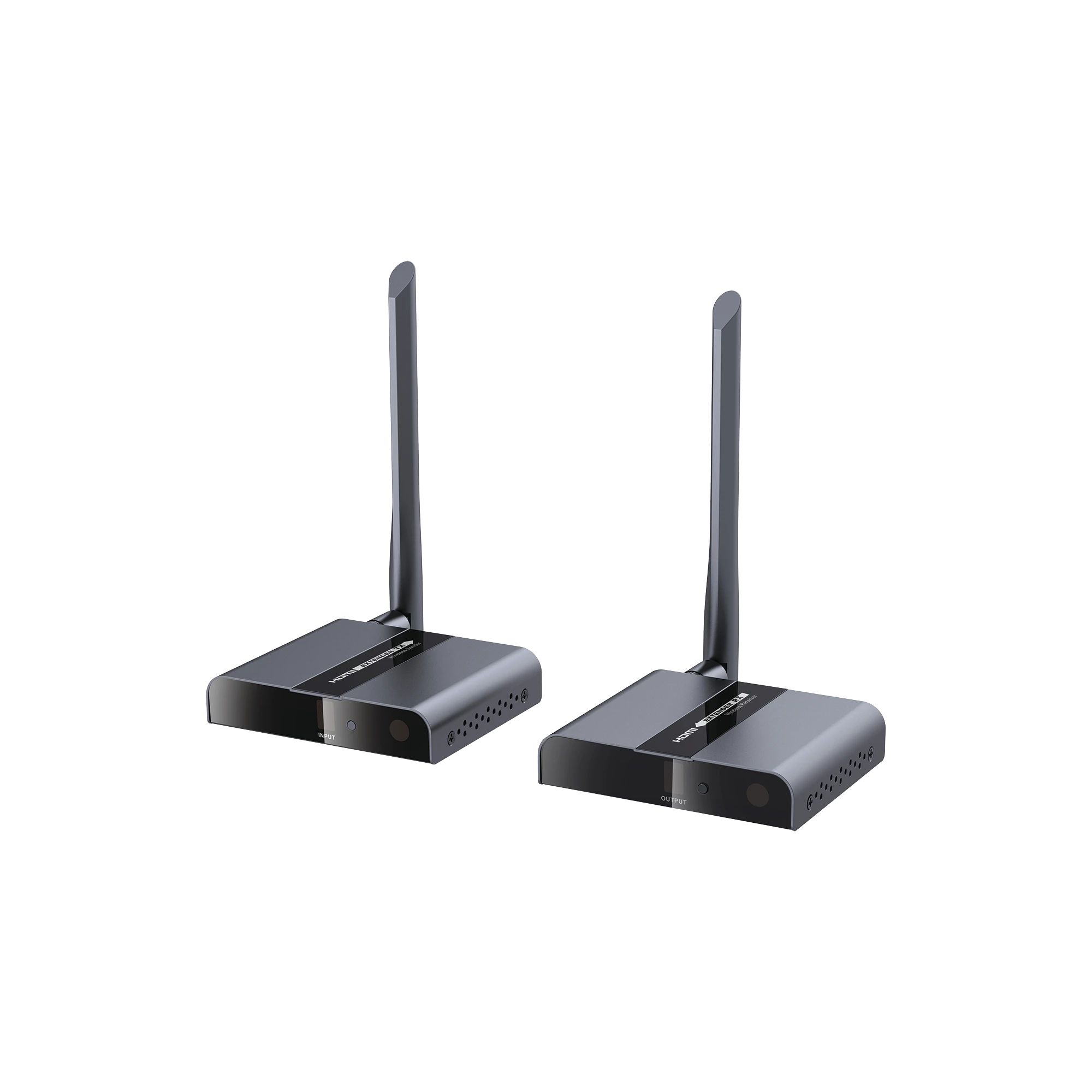 KIT EXTENSOR INALÁMBRICO MATRICIAL HDMI PARA DISTANCIA DE 50 METROS, CONTROL IR,1080 P @ 50/60 HZ.-Accesorios Videovigilancia-EPCOM TITANIUM-Bsai Seguridad & Controles