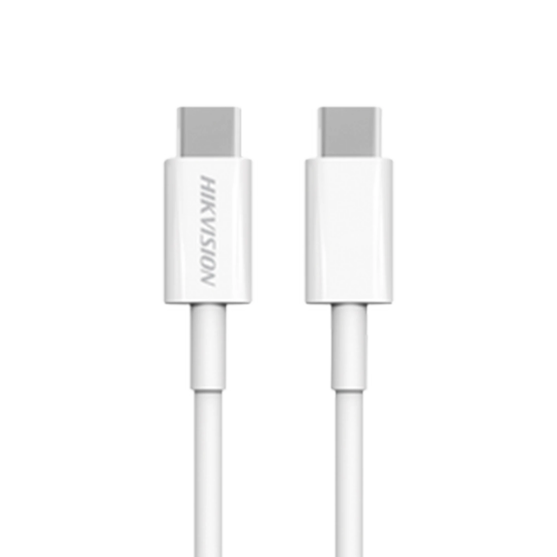 CABLE USB-C A USB-C / 1 METRO / IDEAL PARA CELULARES ANDROID / CARGA RÁPIDA 3 AMP / CARGA Y SINCRONIZACIÓN DE DATOS / 480 MBPS / 60 WATTS-Accesorios Generales-HIKVISION-Bsai Seguridad & Controles