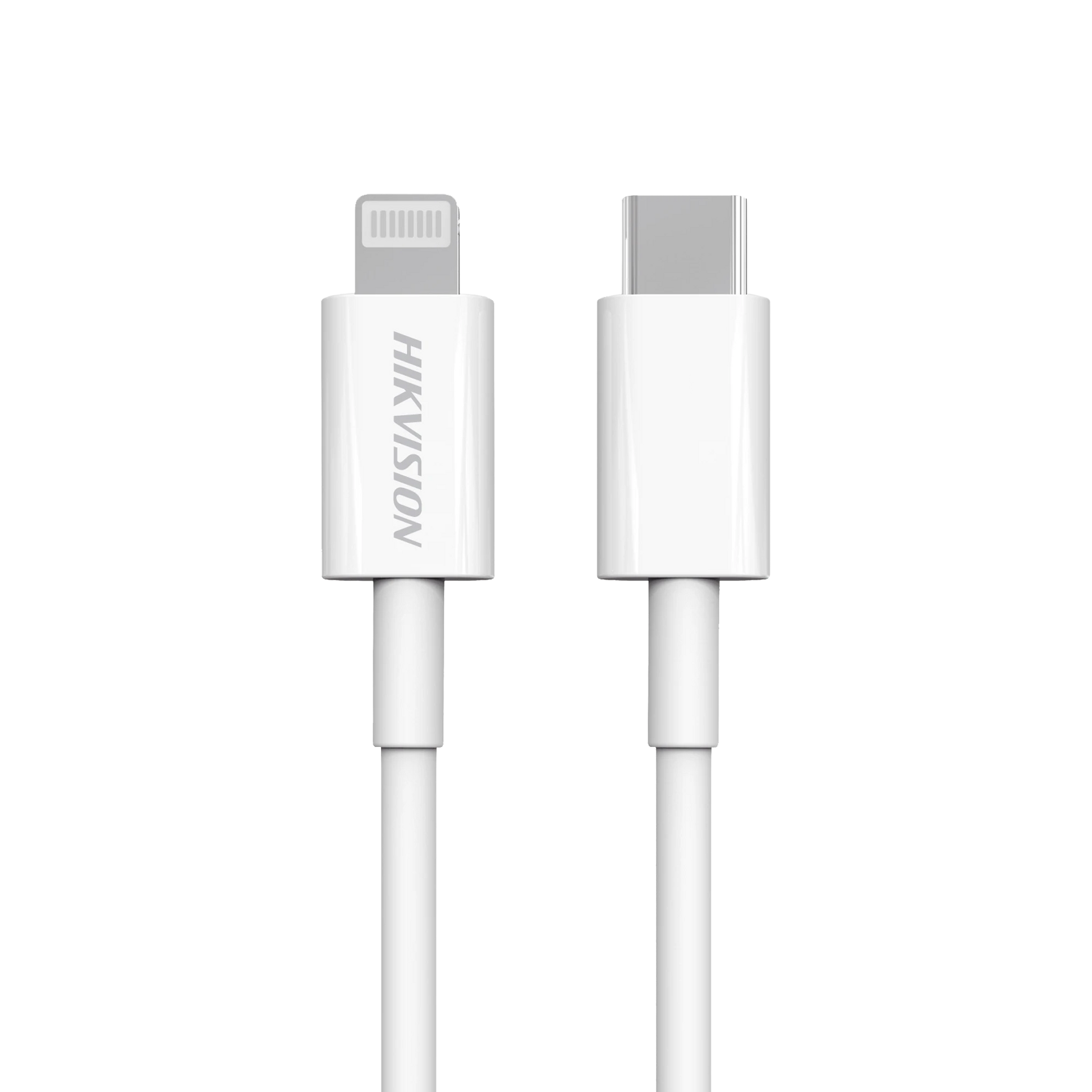 CABLE USB-C A LIGHTNING / MFI CERTIFICADO / 1 METRO / IDEAL PARA IPHONE, IPAD Y IPOD / CARGA RÁPIDA 3 AMP / CARGA Y SINCRONIZACIÓN DE DATOS / 480 MBPS / 60 WATTS-Accesorios Generales-HIKVISION-Bsai Seguridad & Controles