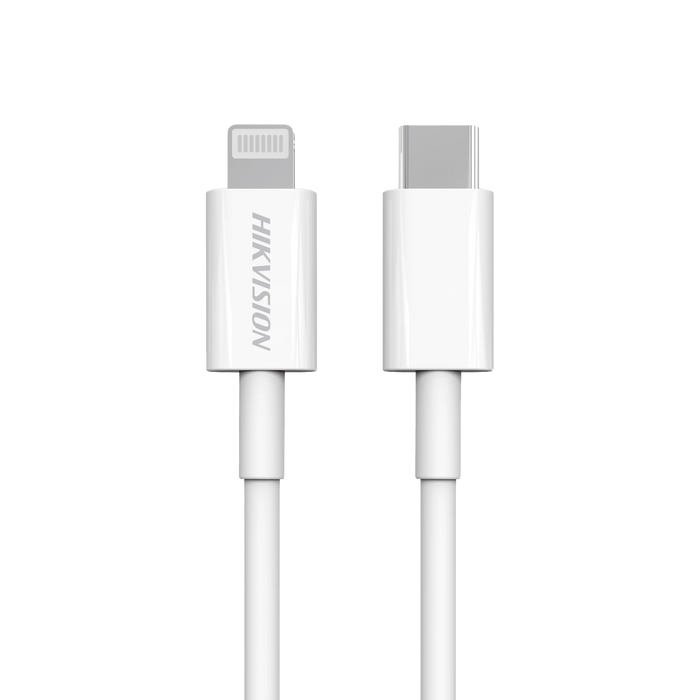 CABLE USB-C A LIGHTNING / MFI CERTIFICADO / 1 METRO / IDEAL PARA IPHONE, IPAD Y IPOD / CARGA RÁPIDA 3 AMP / CARGA Y SINCRONIZACIÓN DE DATOS / 480 MBPS / 60 WATTS-Accesorios Generales-HIKVISION-HS-HUB-CBC2L-Bsai Seguridad & Controles