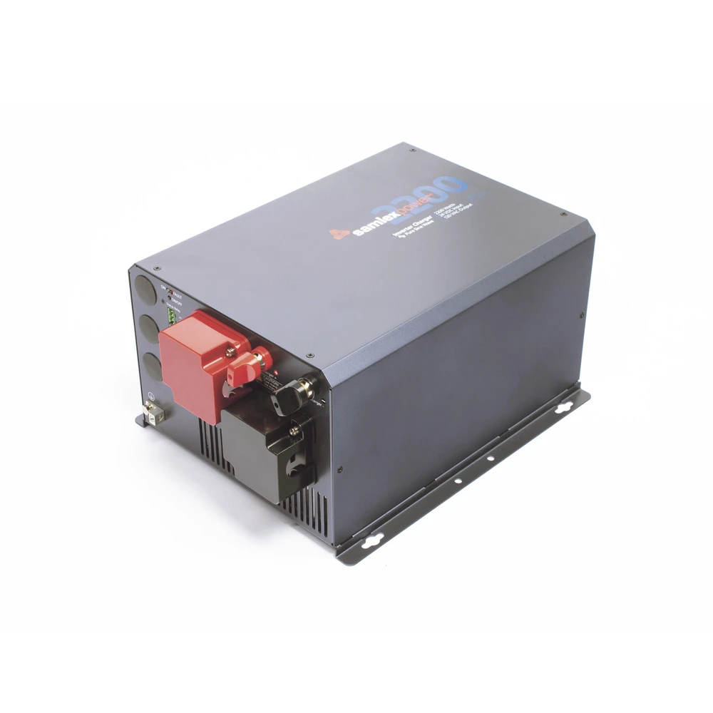 UPS INVERSOR/CARGADOR 2200 WATT ONDA PURA ALTA POTENCIA, ENT:24VCD SAL:120VCA 50/60HZ-Plantas de Energía para Emergencias-SAMLEX-Bsai Seguridad & Controles