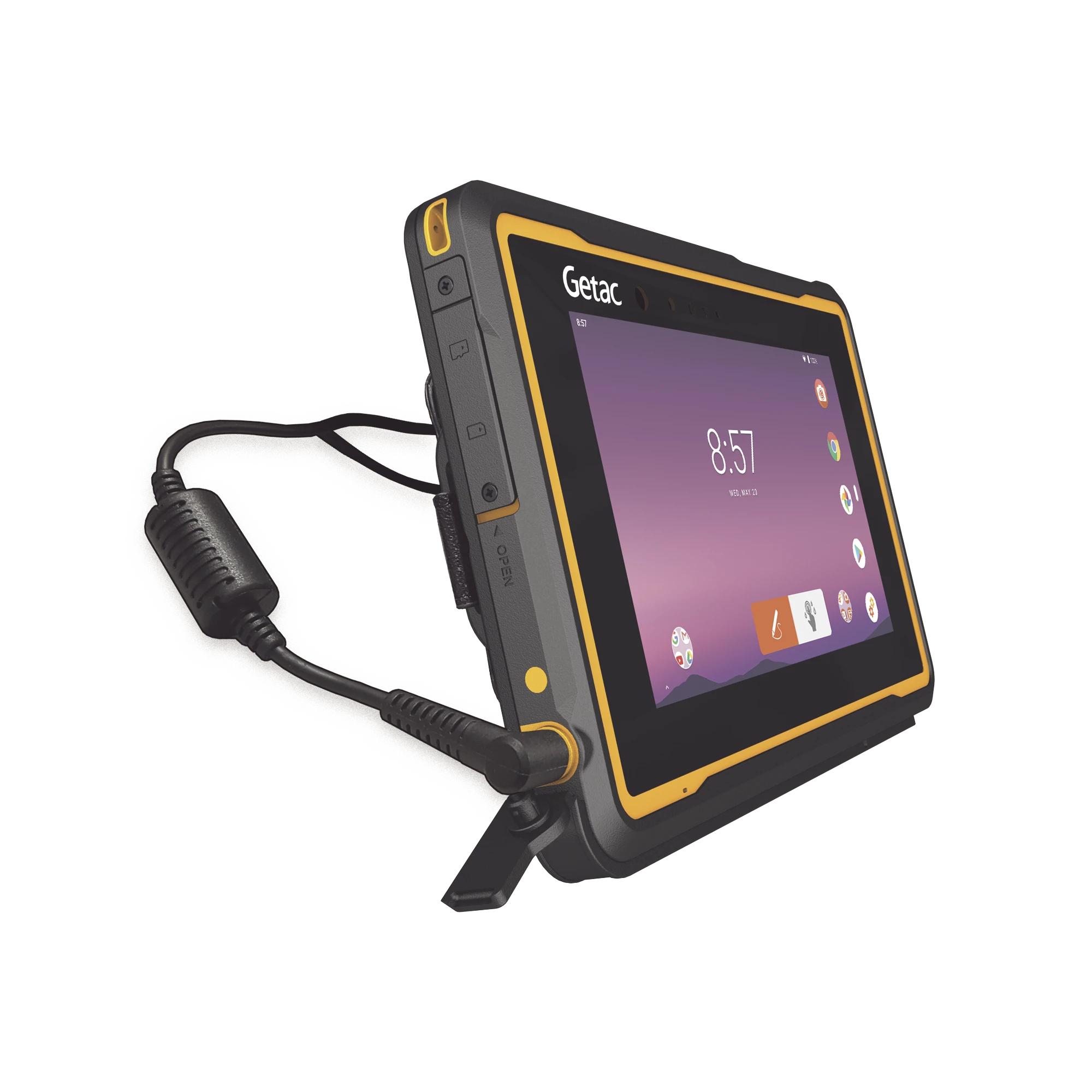 TABLETA ROBUSTA 7" / ANDROID / COMPATIBLE CON REDES 4G / 4GB RAM / 64GB ALMACENAMIENTO INTERNO-Almacenamiento NAS-SAN-eSATA-GETAC-Bsai Seguridad & Controles