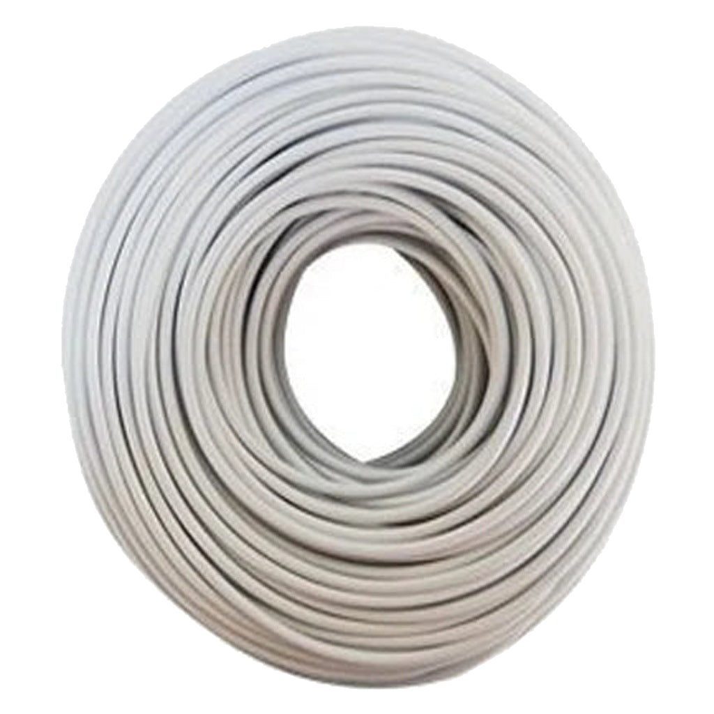 YONUSA CDA50 - BOBINA DE CABLE BUJÍA CON DOBLE AISLADO DE 50 MTS PARA USO EN CERCAS ELÉCTRICAS CON ENERGIZADORES YONUSA/ CALIBRE 22 AWG ESPECIAL INDICADO PARA SOPORTAR DE 10,000 A 12,000 V