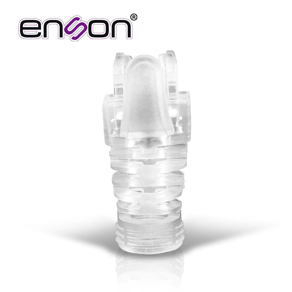 BOTA PARA CABLE UTP ENSON EPRO-BOOT-CL TRANSPARENTE IDEAL PARA EL TERMINADO Y CUIDADO DEL REMATADO, COMPATIBLE CON CAT5E/6/6A Y CON PLUGS ENSON EPRO-PLUG-Canalizacion-ENSON-Bsai Seguridad & Controles
