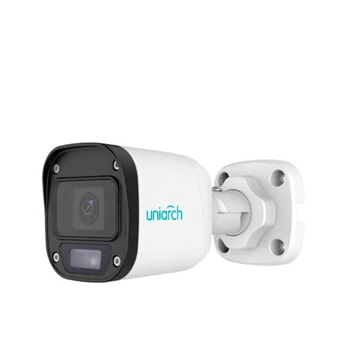CAMARA ANALOGICA BULLET INTERIOR / EXTERIOR AHD/TVI/CVI/CVBS UNIARCH UAC-B112-F28-W / 2MP / LENTE FIJO 2.8MM / 12VDC / IP67 / 20M IR / DWDR / PLASTICA / TECNOLOGIA COLORHUNTER VIDEO A COLOR 24/7-Cámaras HD-UNIARCH BY UNV-Bsai Seguridad & Controles