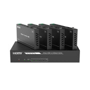 SPLITTER MAS EXTENSOR DE VIDEO | 1X4 | PROAV | HDBASET™ | 120M EN 4K@60HZ | 150M EN 1080P@60HZ | CAT6/6A/7 | GESTIÓN AVANZADA EDID | CONTROL IR Y RS232 | POC | SALIDA DE AUDIO-ProAV-EPCOM PROAUDIO-Bsai Seguridad & Controles