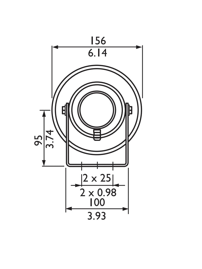 BOSCH M_LBC348112US - ALTAVOZ DE BOCINA / 10W / 6" / 70V-Altavoces-BOSCH-RBM1380038-Bsai Seguridad & Controles