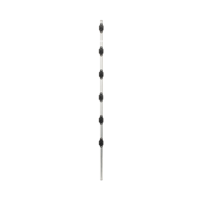 SFIRE SF-POST-6 - POSTE DE PASO PARA CERCAS ELÉCTRICAS / TUBO DE ACERO GALVANIZADO / 6 AISLADORES / LONGITUD 1.4 M (4.6 