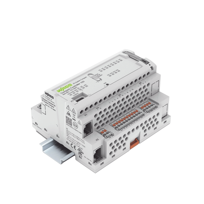 CONTROLADOR COMPACTO 100; 8DI 4DO 2AI 2NI1K/PT1K 1RS485; 2 X ETHERNET; SD-Controladores-WAGO-751-9301-Bsai Seguridad & Controles