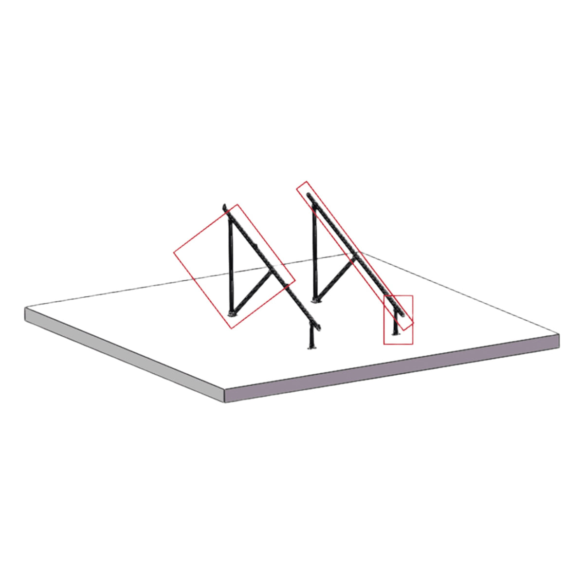 TUBOS PARA KIT EPL-GM01-2X2V2 [LEGS-GM01-2X2]