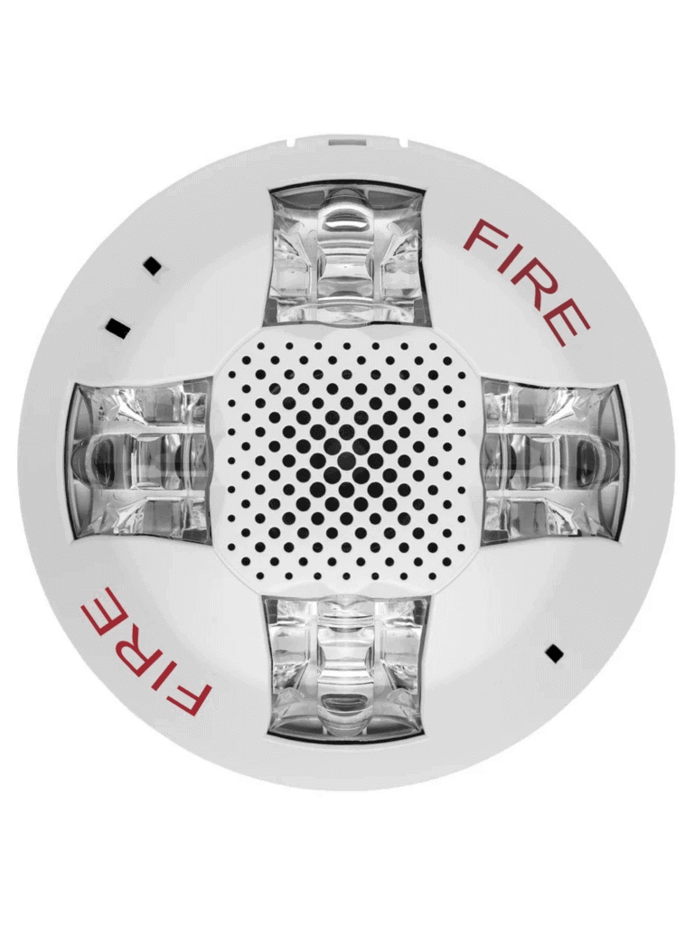 KIDDE EGCSVWF - ALTAVOZ CON ESTROBO DE TECHO / BLANCO / LOGO FIRE-Estrobos y Sirenas-KIDDE-Bsai Seguridad & Controles