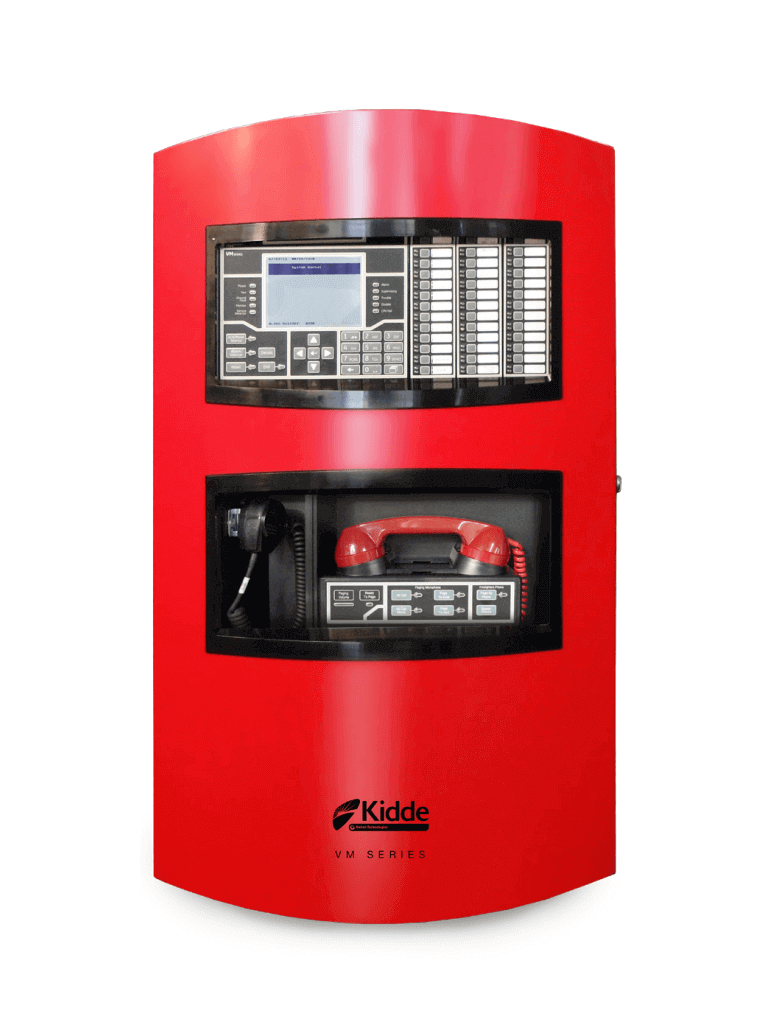 KIDDE VM1R - SISTEMA FACP CON INTERFAZ DE USUARIO / CPU / 1 LAZO DIRECCIONABLE / 4 NACS CLASE B / PUERTA ROJA-Paneles de Control-KIDDE-Bsai Seguridad & Controles