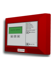 KIDDE KRLCDR - ANUNCIADOR REMOTO LCD / INGLÉS / SIN CONTROLES COMUNES / ROJO-Módulos-KIDDE-Bsai Seguridad & Controles