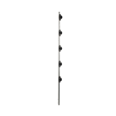SFIRE SF-POST-5 - POSTE DE PASO PARA CERCAS ELÉCTRICAS / TUBO DE ACERO GALVANIZADO / 5 AISLADORES / LONGITUD 1.2 M (3.9 
