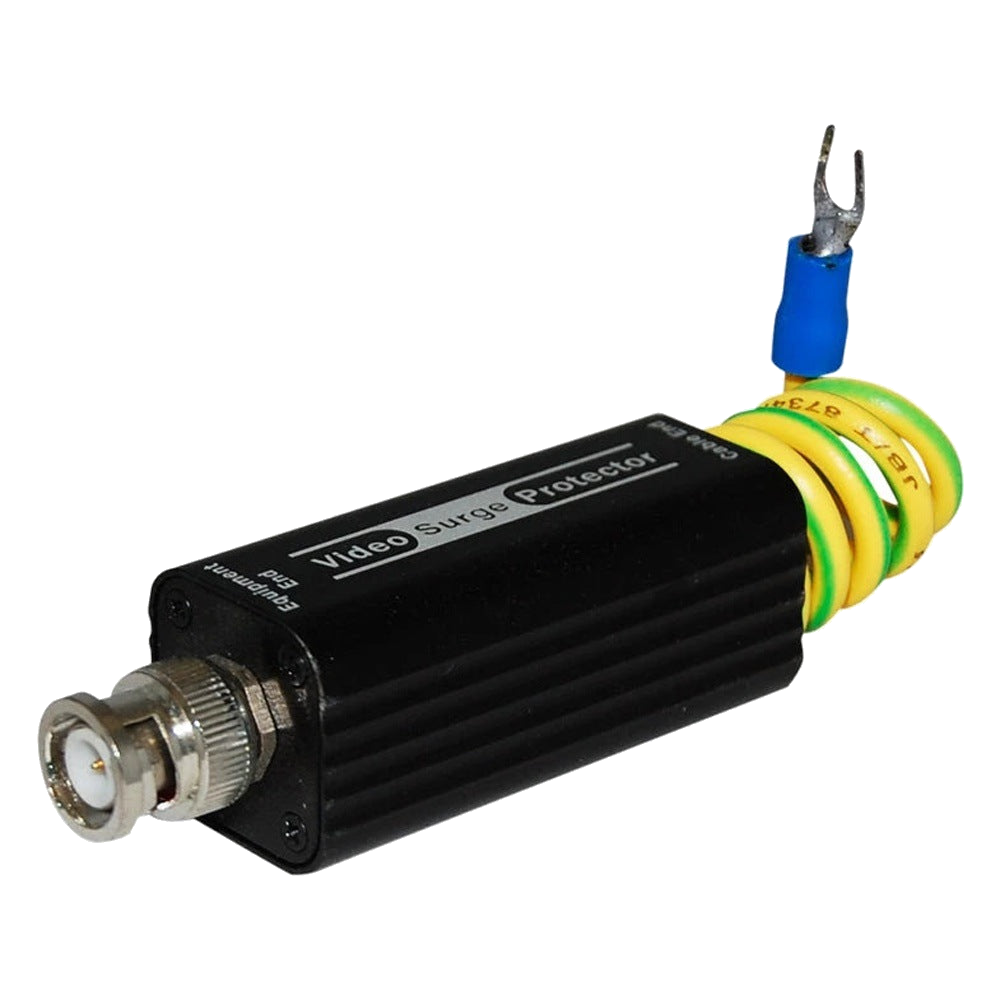 PROTECTOR DE VOLTAJE FOLKSAFE , PROTEGE CONTRA SOBRETENSIONES EN VIDEO DE HASTA 10KA SOBRE CABLE COAXIAL O UTP, CONECTORES BNC HEMBRA/MACHO Y CABLE PARA CONECCION A GND, CARCASA ALEACIÓN DE ALUMINIO MEDIDAS DE 60 X 25 X 25 MM [FS-SP3001U]