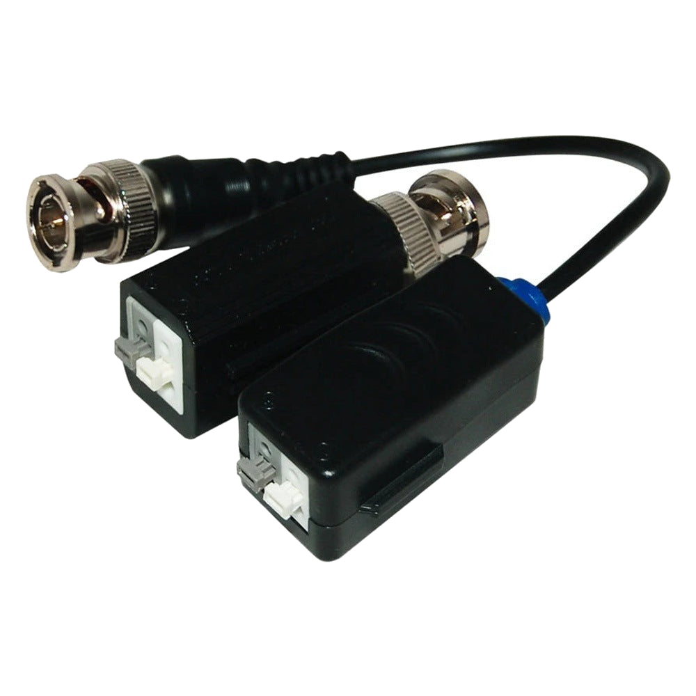 TRANSCEPTOR HD FOLKSAFE (MEDIDAS 35.1 X 16.7 X 18.7MM) TRANSMISOR/RECEPTOR DE VIDEO PASIVO 1CH TIPO PUSH-IN, DISTANCIA MÁXIMA DE 320MTS DE CABLEADO PARA VIDEO AHD 1.3MP, 180MTS 5MP AHD, COMPATIBLE CON TODAS LAS MARCAS DE CÁMARAS CON FORMATO [FS-HDP4100C]