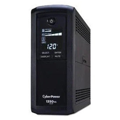 UPS LÍNEA INTERACTIVA / 1350 VA / 815 W / 10 TOMAS NEMA 5-15R / LCD MULTIFUNCIÓN / AVR / SUPRESIÓN 1500 J [CP1350AVRLCDA]