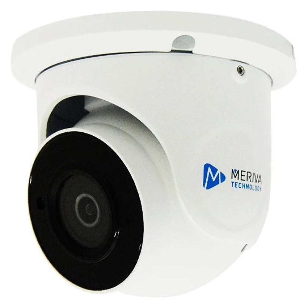 CAM IP DOMO MERIVA TECHNOLOGY / 2MP / H.265 / 2.8MM / 30M IR / STARLIGHT / FACE DETECTION - CONTROL DE AFORO / MIA INTEGRADO/ P2P / ENTRADA DE AUDIO / MICRÓFONO INTEGRADO / SLOT MICROSD / METÁLICA / IP67 / POE / 12 VCD *PARA RECONOCIMIENTO ... [MFD-E300F]