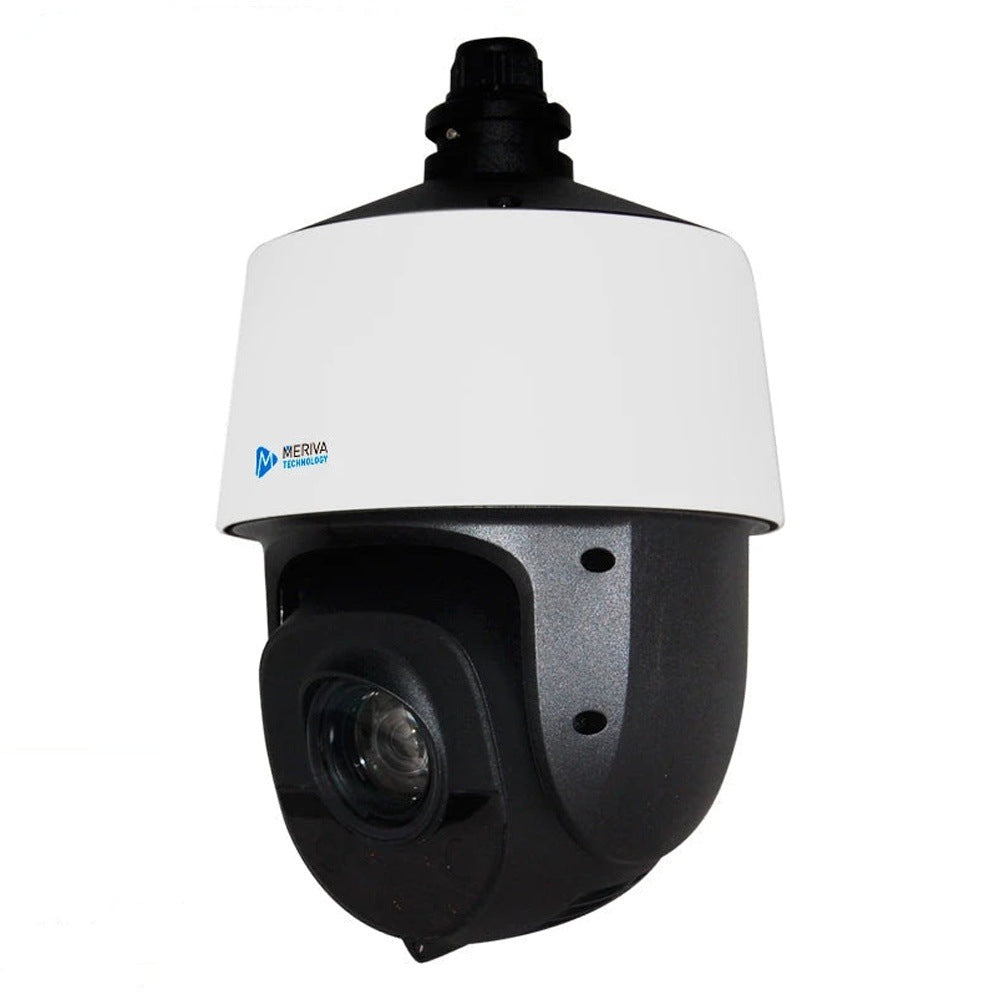 CAM IP PTZ MERIVA TECHNOLOGY / 4MP / 4.8-120MM LENTE MOTORIZADO 25X ZOOM OPTICO - 16X ZOOM DIGITAL / H.265 / 100M IR / MIA INTEGRADO / AUTO TRACKING (PERSONAS-VEHÍCULOS) / DETECCIÓN DE ROSTRO EMBEBIDO / STARLIGHT SLOT MICROSD / METÁLICA / IP66 [MSD-425]