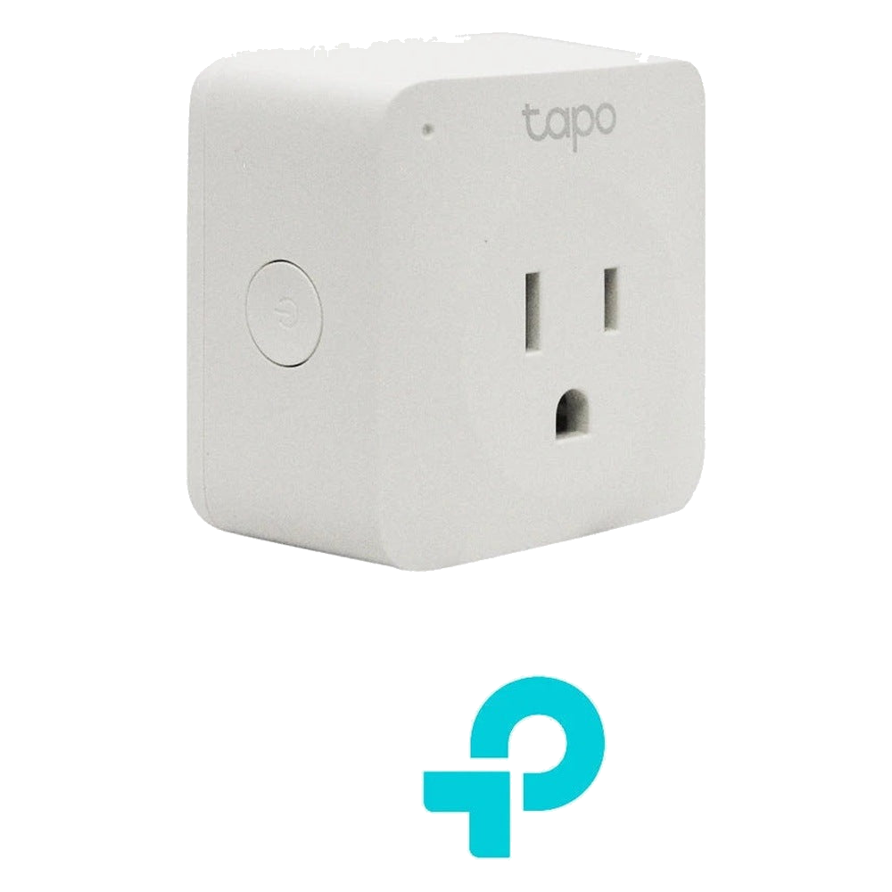 MINI ENCHUFE INTELIGENTE WI-FI / TP-LINK / FRECUENCIA DE 2.4GHZ / CARGA MAXIMA 1200W, 10A / CONTROLA REMOTAMENTE TUS ELECTRODOMESTICOS. [TAPO P100(1-PACK)]