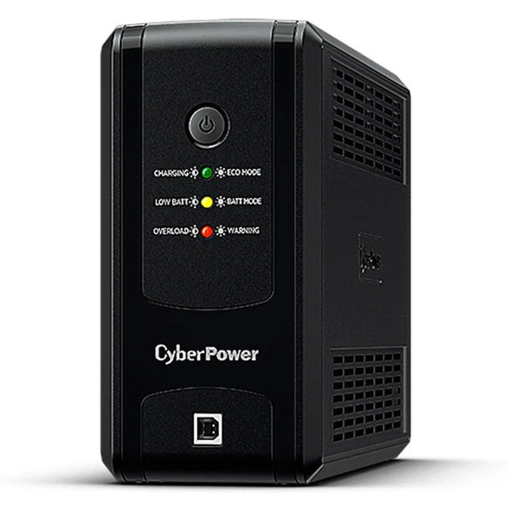 NO BREAK UPS TIPO TORRE CYBERPOWER 1000VA/500W 4 CONTACTOS CON RESPALDO-SUPRESION DE PICOS / 4 CONTACTOS CON SUPRESOR DE PICOS TECNOLOGIA AVR / LINEA INTERACTIVA /GREEN POWER / PUERTO USB [UT1000GU]
