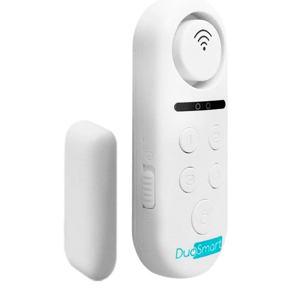 SENSOR MAGNETICO WIFI 2.4 GHZ DUOSMART CON SIRENA INCLUIDA 2 MODOS DE OPERACION 2 SONIDOS DE NOTIFICACION COMPATIBLE CON ESCENAS EN APP Y EN ASISTENTES VIRTUALES ALEXA Y GOOGLE HOME **NO ACEPTA DISPOSITIVOS ADICIONALES** [C60]
