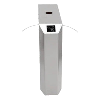 TORNIQUETE TIPO ALETA ACRÍLICO DE MEDIO CUERPO ZKTECO BIDIRECCIONAL BAJO CONSUMO ACERO INOXIDABLE SISTEMA HASTA 30 ACCESOS POR MINUTO. LIBERACIÓN SEMIAUTOMATICA EN LA PÉRDIDA DE ENERGÍA **NO INCLUYE LECTORA NI PANEL Y REQUIERE FBL200** [FBL220]