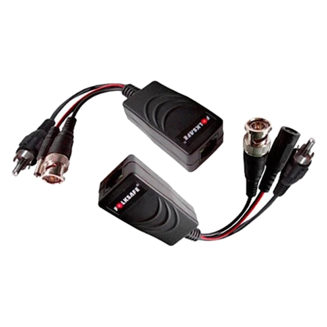 TRANSCEPTOR HD FOLKSAFE, TRANSMISOR/RECEPTOR DE VIDEO, AUDIO Y VOLTAJE(12V/24V, DC/AC),COMPATIBLE CON TODOS LAS MARCAS DE CÁMARAS CON FORMATO HD-TVI, HD-CVI, AHD ANÁLOGA, SOPORTA DISTANCIA MÁXIMA DE CABLEADO PARA VIDEO AHD DE 330MTS A [FS-HD4301VPA]