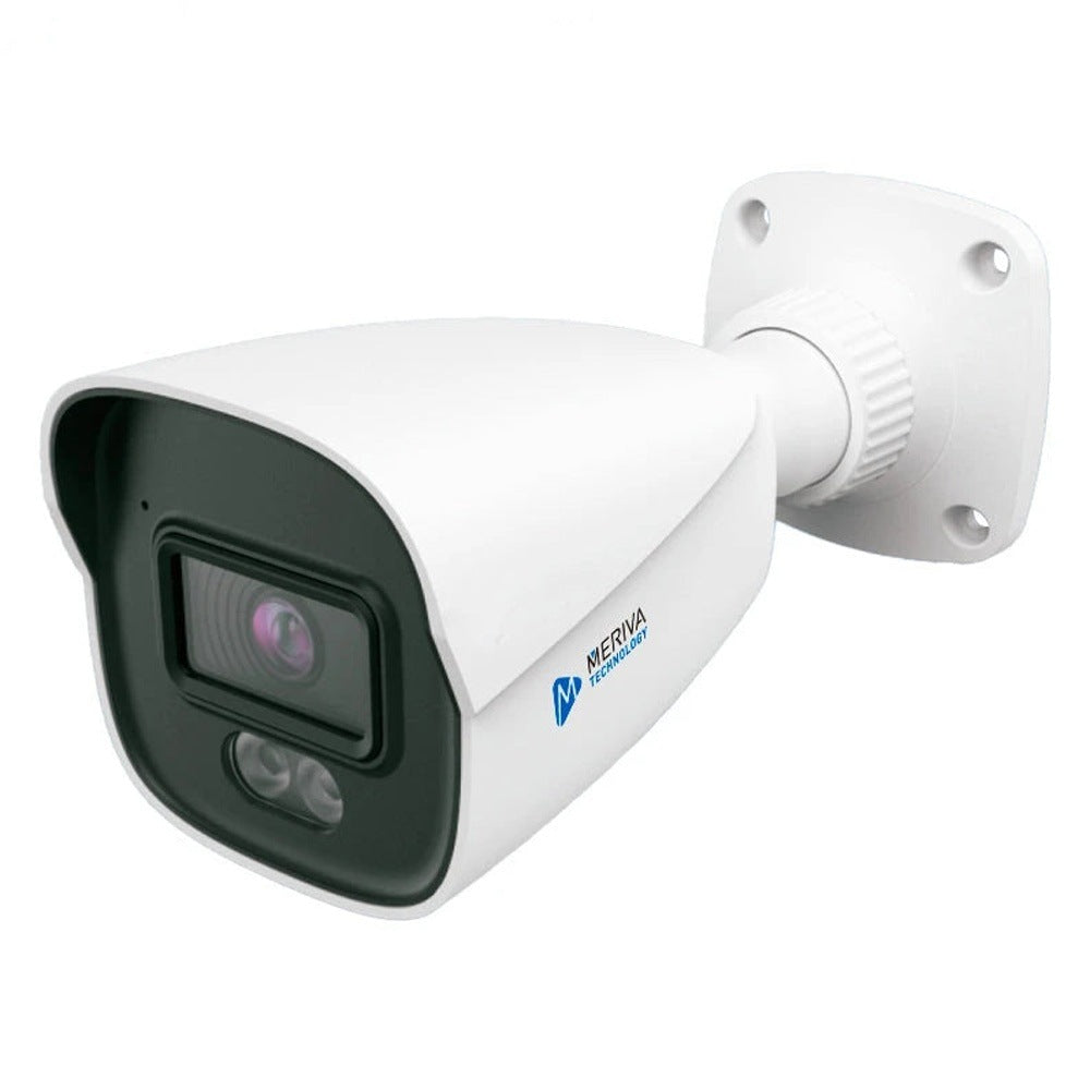 CAM IP BULLET MERIVA TECHNOLOGY / 2MP / SERIE FULL COLOR / H.265 / 2.8MM / 30M LED LUZ BLANCA / SLOT MICRO SD HASTA 256GB / MIA [MOB-FC200F]